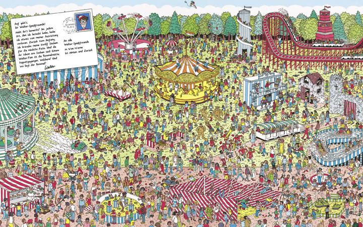 Actual product image Wo ist Walter? (German, Martin Handford, 2010)