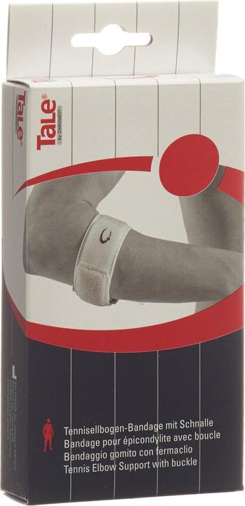 Immagine prodotto Tale Nastro gomito del tennista 5 cm con fibbia ad ardiglione bianco (Taglia unica)