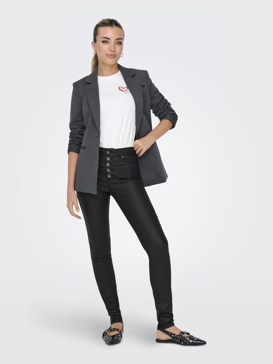 Actual product image Only ONLBlush HW Button coated skinny fit jeans trousers (XXS)