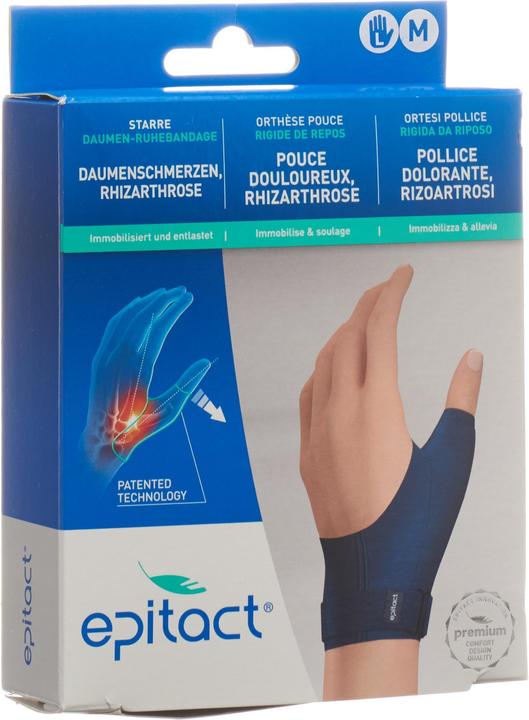 Epitact bandage rigide de repos du pouce M gauche (M)