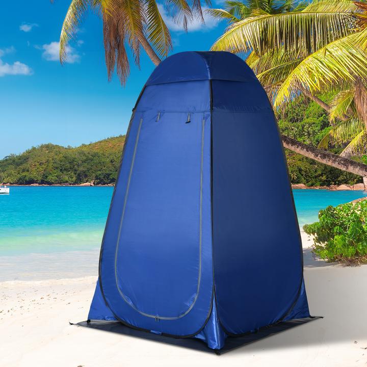 Actual product image Outsunny Shower tent with carrying bag (1.47 kg, 1 person)