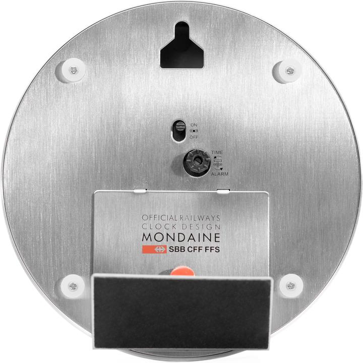 Produktbild Mondaine Wanduhr/Tischuhr mit Alarm-Funktion
