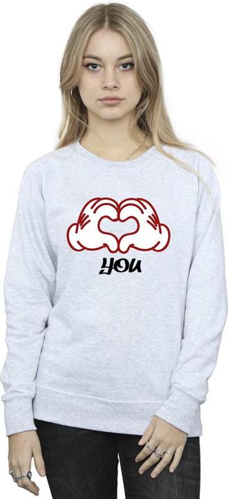 Produktbild Disney Mickey Mouse Love You Hands Sweatshirt (L)