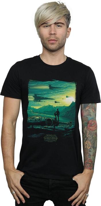 Produktbild Star Wars Poe Art Poster TShirt (4XL)