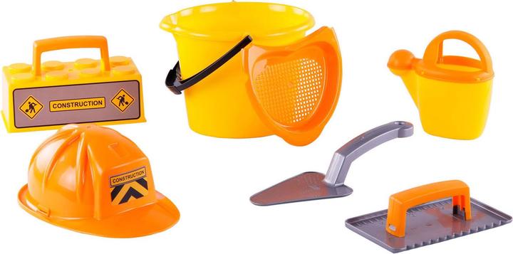 Produktbild Polesie Cavallino Maurereimer-Set mit Werkzeug und Helm, 6-tlg.
