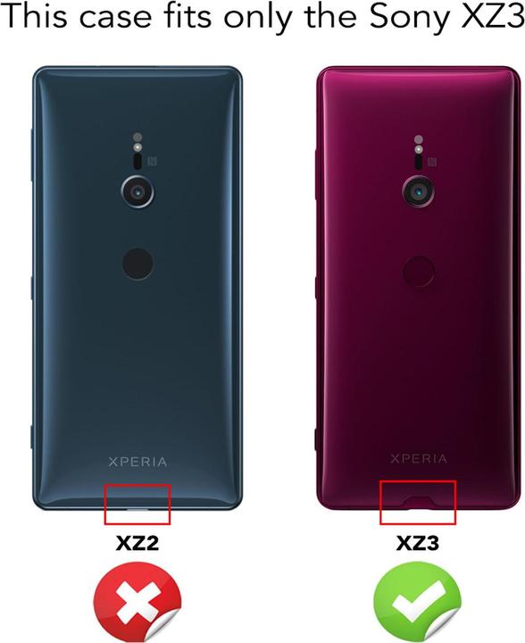 Immagine prodotto Nalia Copri cellulare (Sony Xperia XZ3)