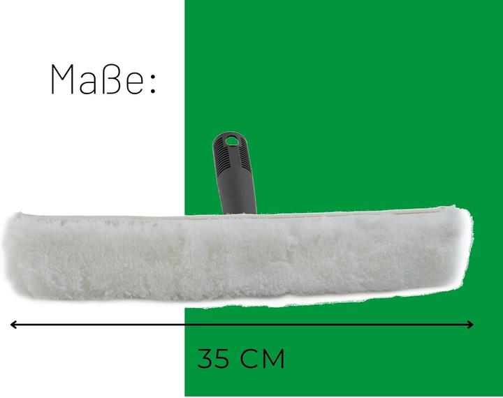 Produktbild Novaliv Fensterwischer 35 cm Einwascher aus Vlies Einschäumer zum Fensterputzen Fensterwischer Fenst (1 Stk.)