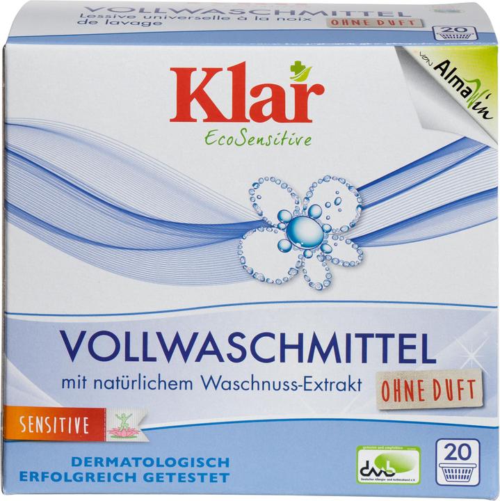 Produktbild Klar Vollwaschmittel (20 Waschgänge, Waschpulver)