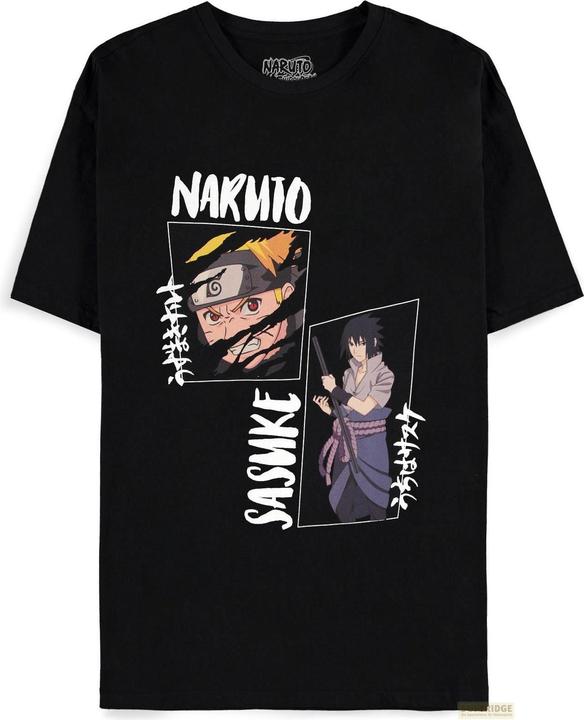 Immagine prodotto Difuzed NARUTO SHIPPUDEN - Naruto & Sasuke - Maglietta Homme (XL) (XL)