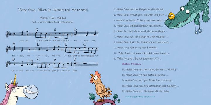 Produktbild Meine Oma fährt im Hühnerstall Motorrad (Deutsch, Nikolai Renger, 2022)