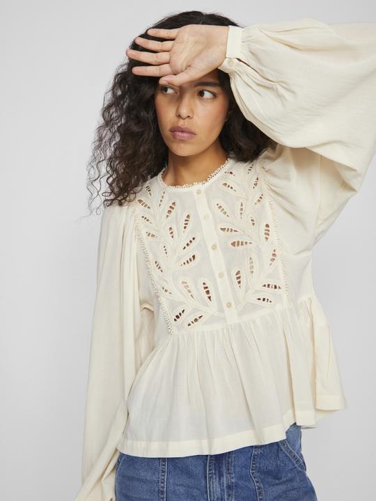 Actual product image Vila Round neck long sleeve blouse (34)