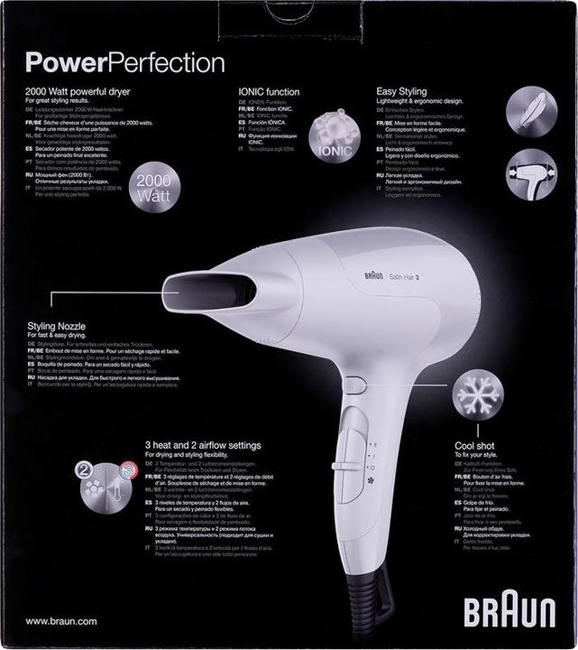 Immagine prodotto Braun BRA Asciugacapelli Personal HD385