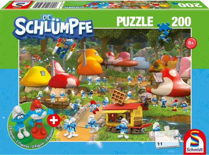 Produktbild Schmidt Spiele In Schlumpfhausen 200 Teile (200 Teile)
