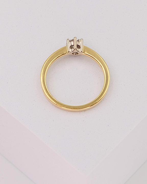 Image du produit Muau Bague à 6 poignées (54, 950 Platine)