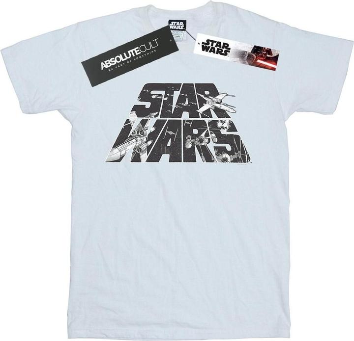 Image du produit Star Wars - T-shirt LOGO SPACE SKETCH - Homme (L)