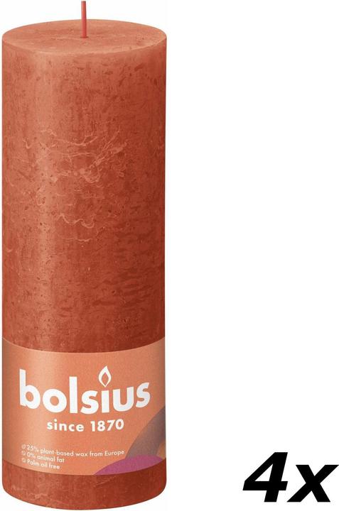 Immagine prodotto Bolsius Set di 4 candele a colonna (4 pz.)