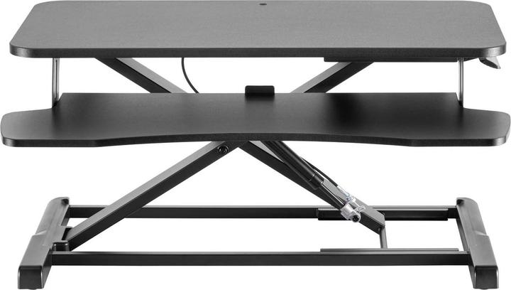 Image du produit Toboli Support PC Assis Debout 80x40cm Réglable Hauteur ergonomique Ordinateur portable Écran Bureau Poste