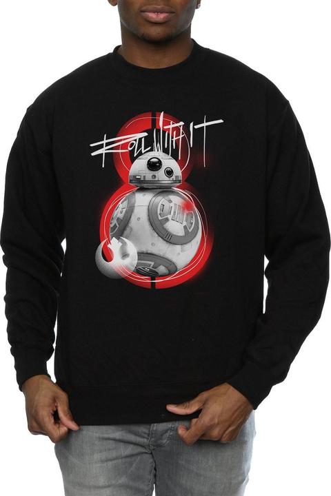 Immagine prodotto Star Wars The Last Jedi BB-8 Roll With It Felpa Uomo (L)