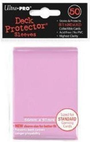 Produktbild Ultra Pro Deck Protector Kartenhüllen Solid Pink (50)
