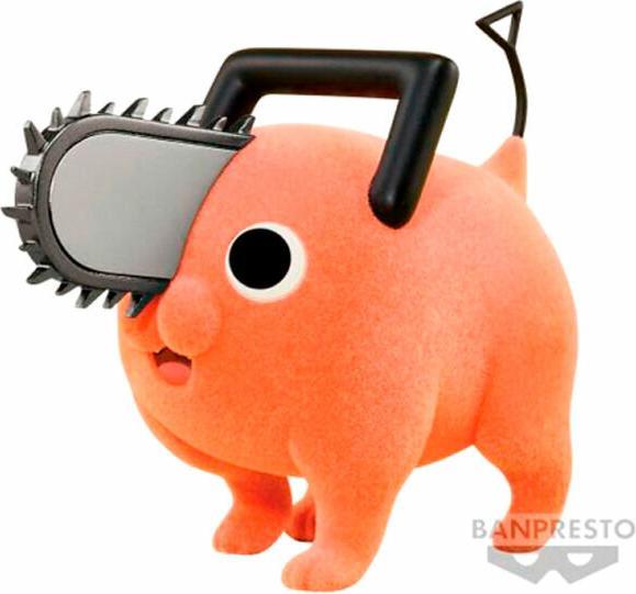 Image du produit Banpresto CHAINSAW MAN - Pochita "Version A" - Figurine Fluffy Puffy 7cm
