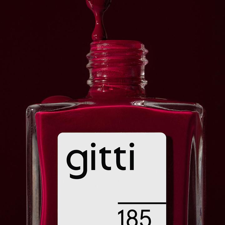 Immagine prodotto Gitti n. 185 Smalto per unghie Rosso Reale (Rosso Reale, Smalto)