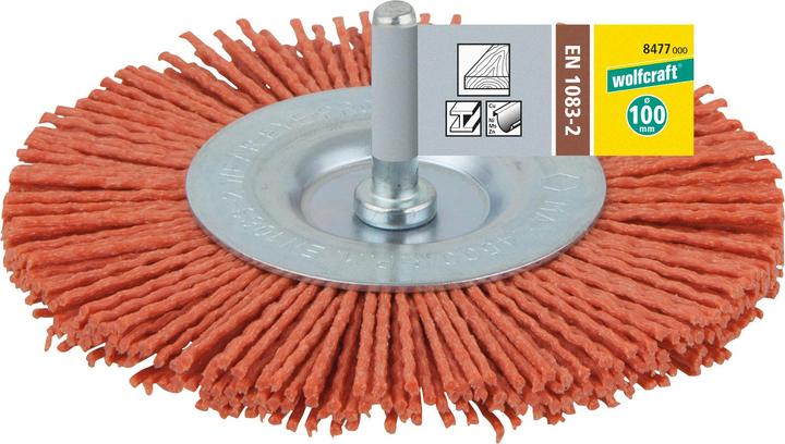 Produktbild wolfcraft wolfcraft 1 Nylondraht-Scheibenb. S=6-kt ø100x10mm (6A-medium)