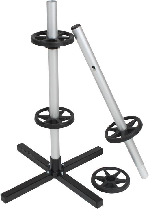 Actual product image tectake Rim tree Tyre stand