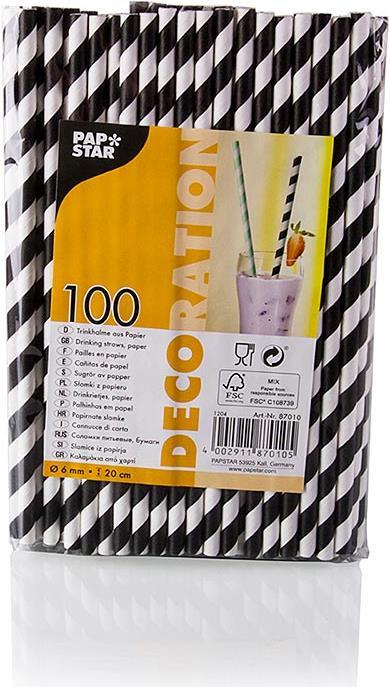 Produktbild Papstar Stripes (100 x)