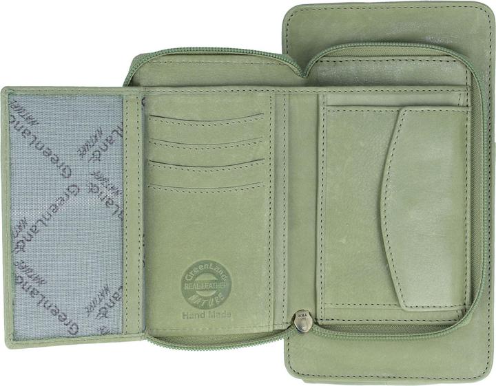 Actual product image Greenland Nature Nature Soft mobile phone case wallet leather 11 cm