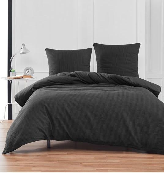 Produktbild Flair Seersucker Uni (Bettwäsche Set, 200 x 210 cm, 65 x 65 cm)