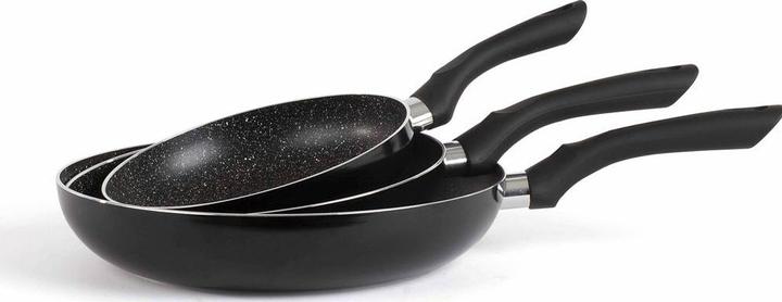 Immagine prodotto Livoo Set 3 padelle (20 cm, Set di pentole e padelle da cucina, Alluminio)