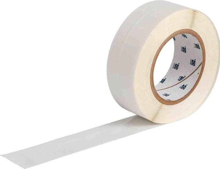 Actual product image Brady LAM-6-103, Die-cut labels for laminate overlay, polyester, transparent, 38.1x19.05mm, per