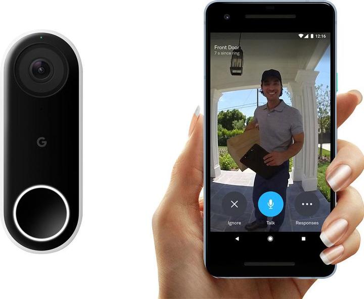 Actual product image Google Doorbell (App, Bluetooth Low Energy, Wi-Fi)
