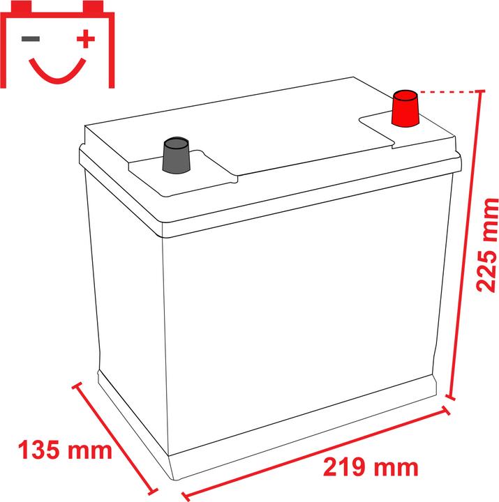 Immagine prodotto Varta Nero dinamico B23 (12 V, 45 Ah, 300 A)