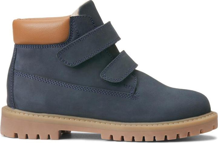Immagine prodotto La Redoute Collections Stivali in pelle foderati con chiusura a velcro (35)
