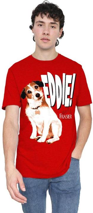 Actual product image Frasier Unisex Adult Eddie T-Shirt (L)