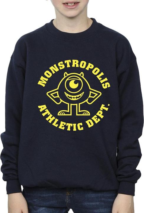 Actual product image Disney Boys Monsters University Monstropolis Sweatshirt (140, 146)