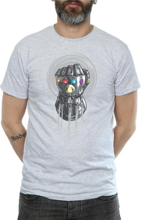Actual product image Universal Textiles Mens Gauntlet Cotton T-Shirt (3XL)