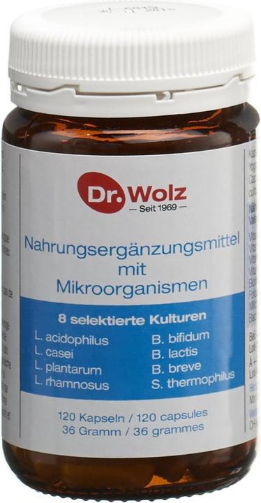 Produktbild Dr. Wolz Microorganismen Kapsel (120 Stück, Kapseln, 138 g)