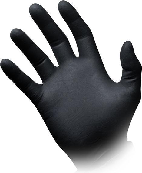 Produktbild Med-Comfort Style Handschuhe Puderfrei Schwarz (L)