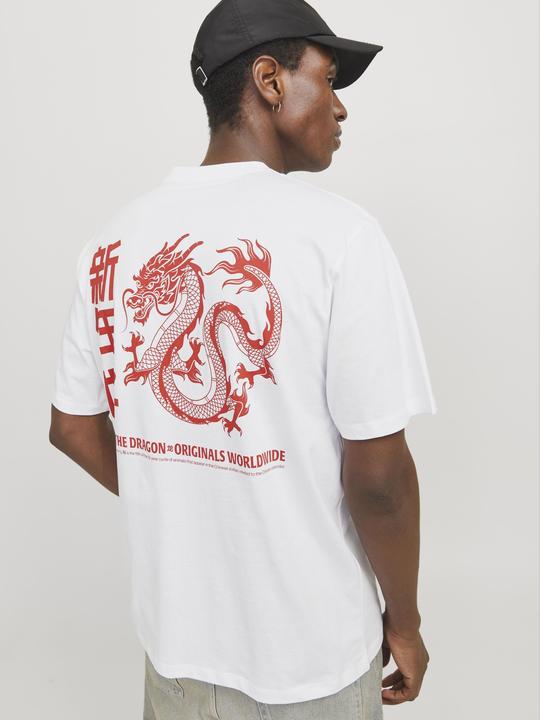 Actual product image Jack & Jones Jorsnake Tee Ss Crew Neck Tg Ln (XXL)