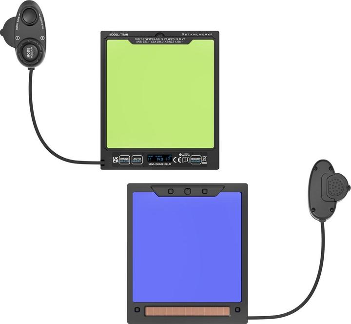 Produktbild Stahlwerk Schweisshelm TITAN 3-in-1 Automatik-Schweisserhelm Schweissermaske