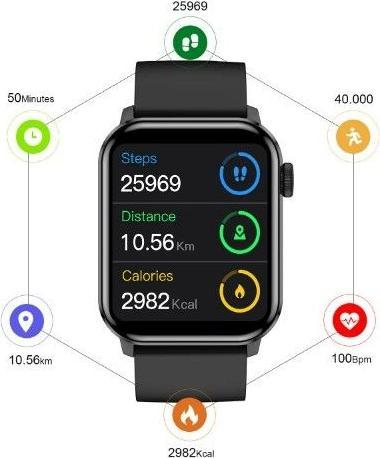 Actual product image MU Style Gentleman Smart Watch Fashion BT 107S Series