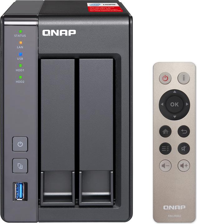Produktbild QNAP Ts-251+-2g (0 TB)