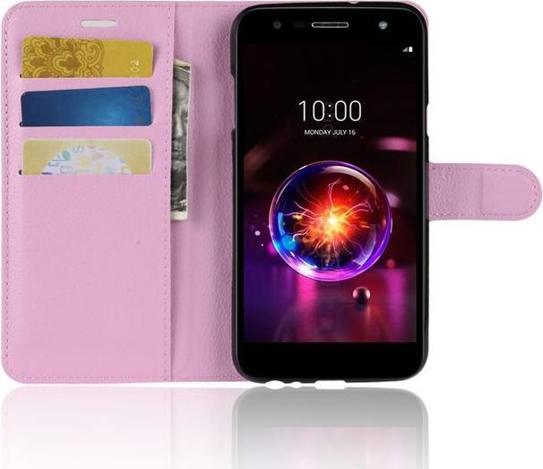 Actual product image MU Classic Litchi Leather Bookcover Series (LG X Power 3)