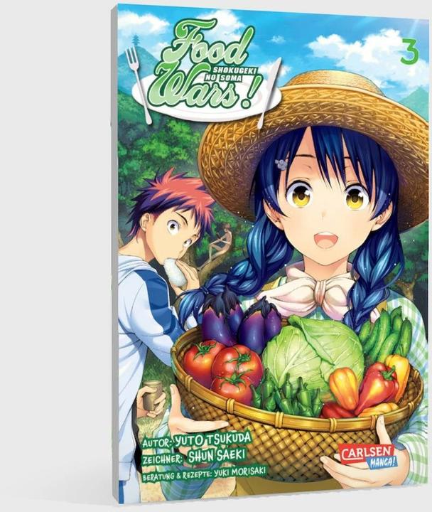 Immagine prodotto Food Wars - Shokugeki No Soma, Band 3 (Tedesco, Yuto Tsukuda, 2016)