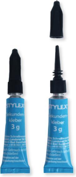 Produktbild Stylex Sekundenkleber, 2St. (3 g, 3 ml)