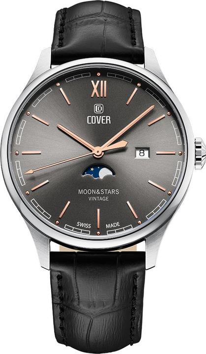 Actual product image Cover Chapman Moon&Stars Gent (Analogue wristwatch, 41 mm)