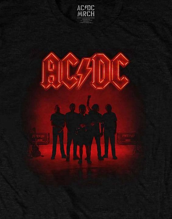 Immagine prodotto AC/DC Maglietta PWRUP da adulto con stampa sul retro (XXL)
