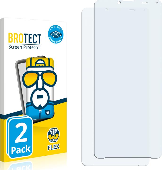 Produktbild BROTECT Full-Cover Displayschutz (2 Stück, Sony Xperia 10 IV)